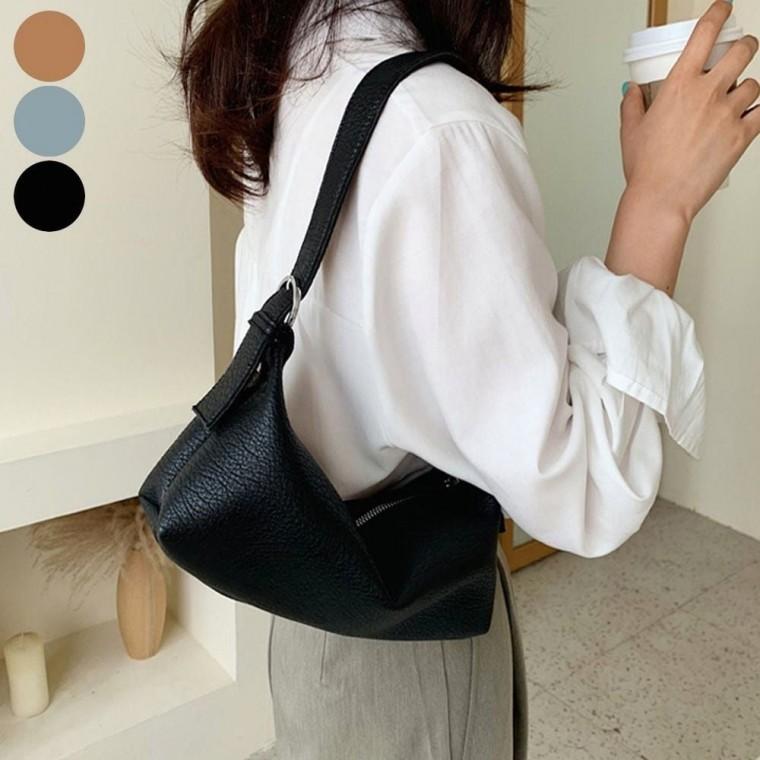 호보백 숄더백 바게트백 가방 인조가죽 부드러운