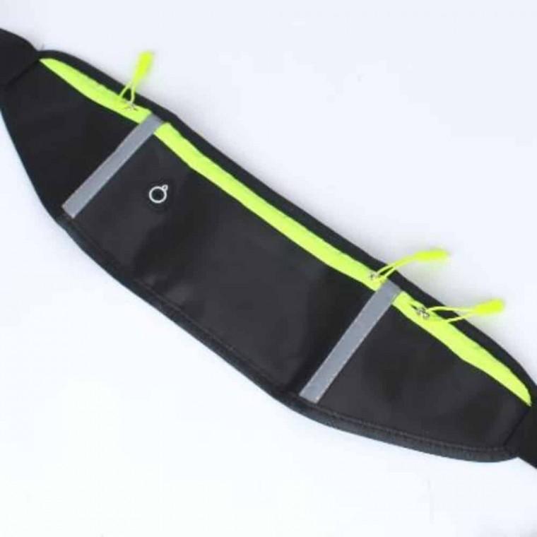 러닝가방 러닝허리벨트 러닝벨트 핸드폰힙색 슬림 러닝 플립벨트 블랙