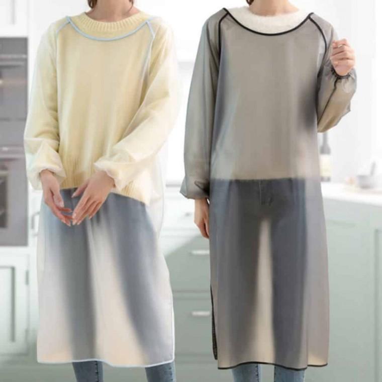 TPU 긴소매앞치마 90CM 100CM 가정용앞치마 목공앞치마