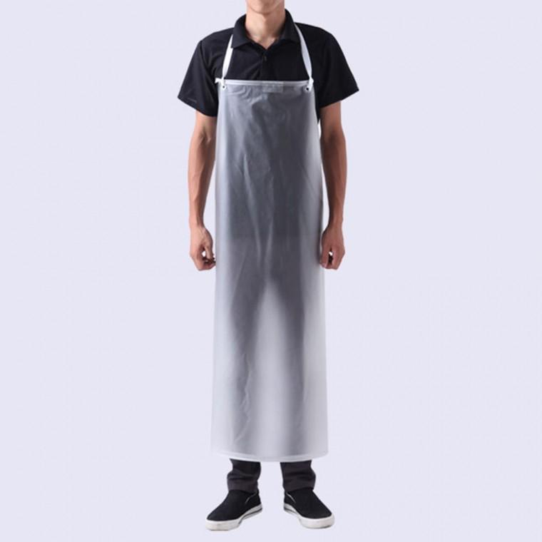 반투명 방수 업소용 앞치마(105x80cm)
