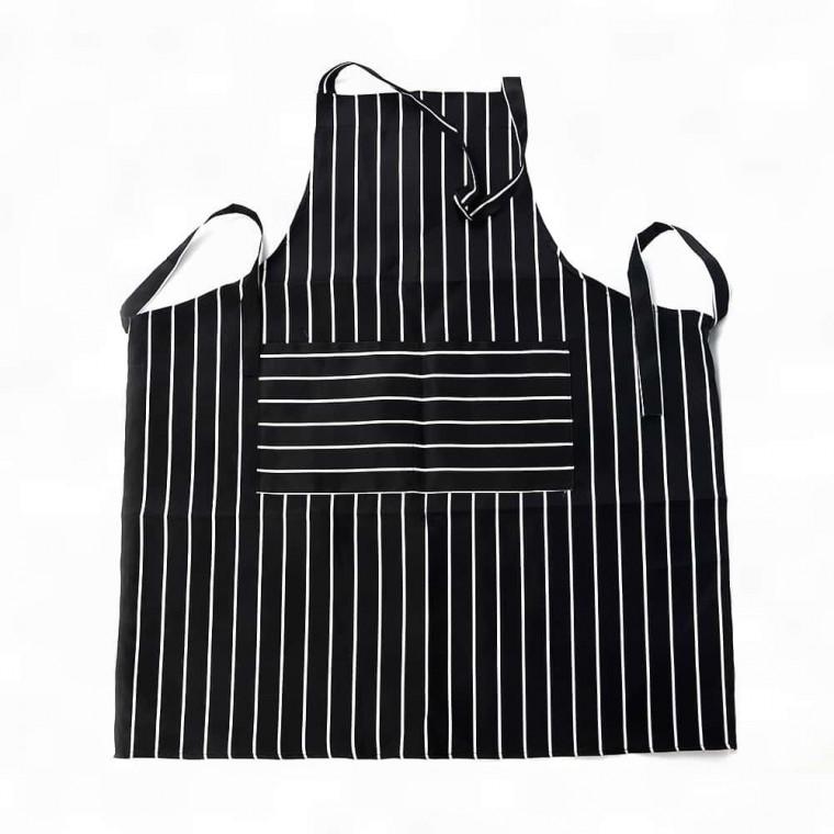 식당 앞치마 줄무늬 주방용 화방