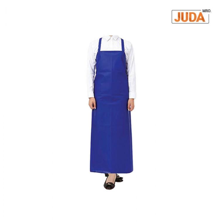 주방위생 H형 업소용앞치마 파랑 배식 중형 조리복 업소용 무광 주방 위생 방수 우레탄 정육점 급식소
