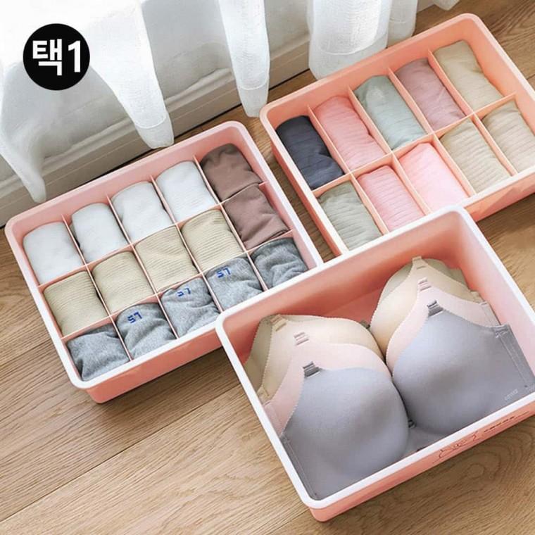 정리케이스 칸칸 양말 속옷 칸칸정리함