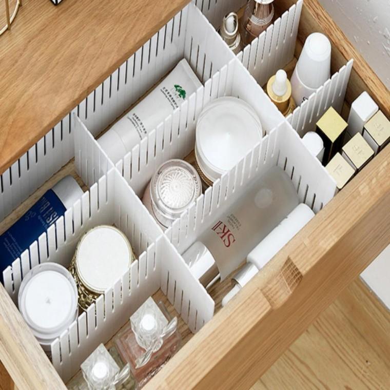 파티션 칸막이 4개 38x7cm 넥타이칸막이 팬티칸막이 속옷보관함파티션 양말정리함칸막이 칸막이속옷정리함