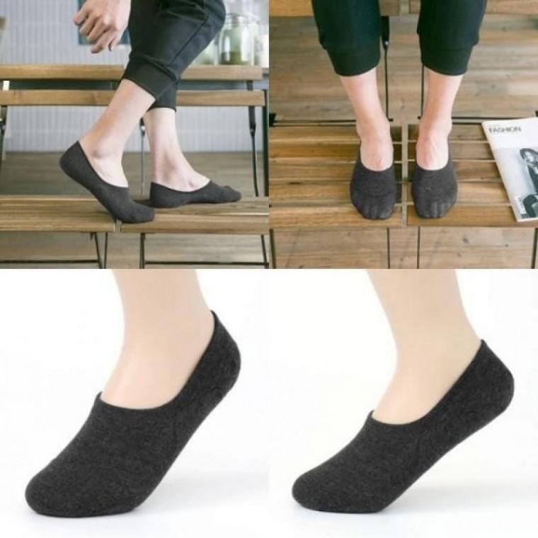 로퍼덧신 10켤레 차콜 남자양말 핏 덧신