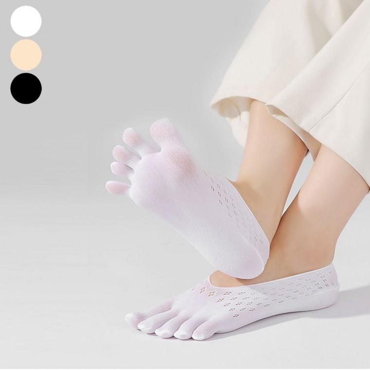 여성 통풍 양말 페이크 잘되는 메쉬 발가락 덧신 여름