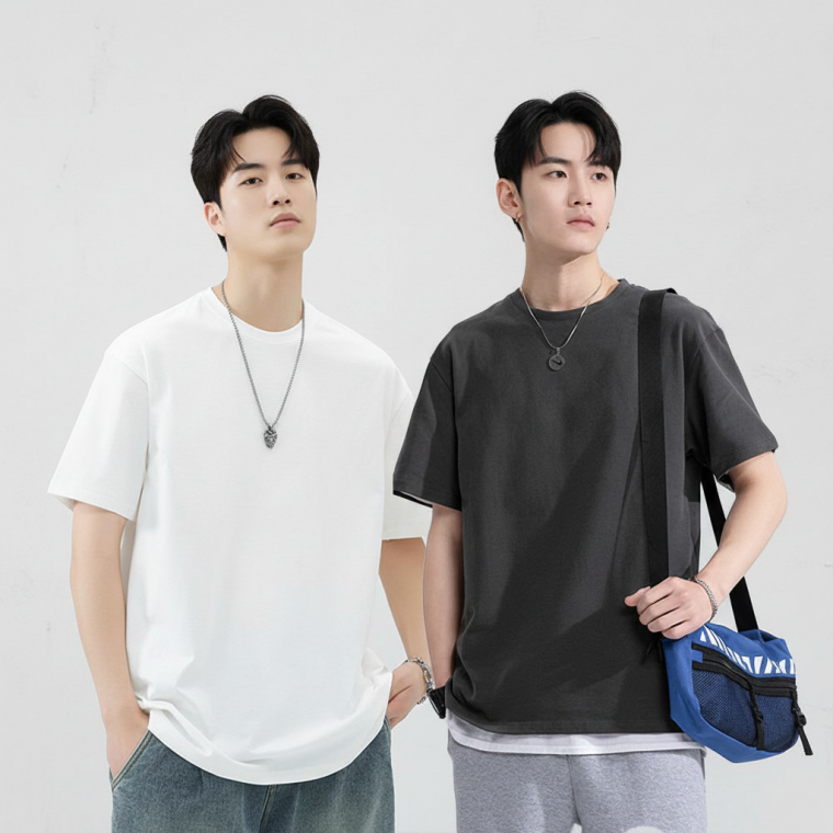 남자 데일리 30수 면 티셔츠 여름 라운드 반팔 무지 기본핏 상의 여름옷