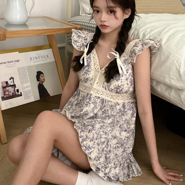 나시 여성라운지웨어 여성파자마 실내복여성 홈웨어세트 편한 잠옷 여성 여름