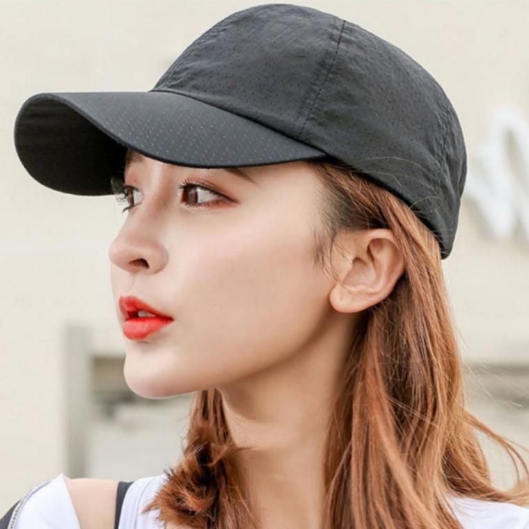 남자 여성 커플 여름 데일리 메쉬 펀칭 볼캡 스포츠 여행 러닝 캡 모자