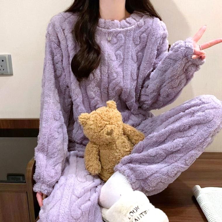 겨울잠옷 여름잠옷 소프트 실내복여성 여성잠옷 편한잠옷 AD-251138