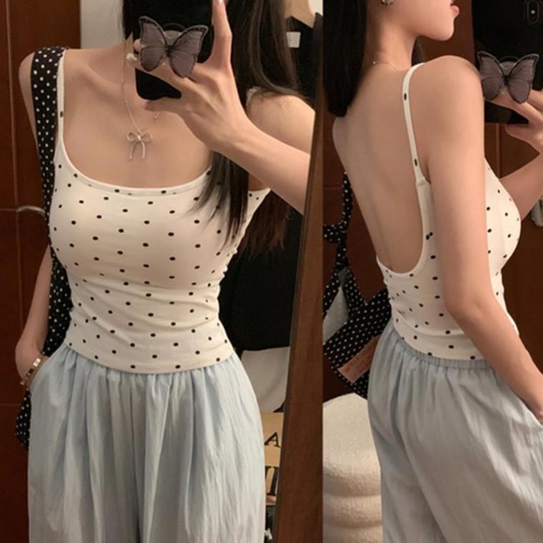 나시탑 민소매탑 여자민소매 여름나시 여성나시 한
