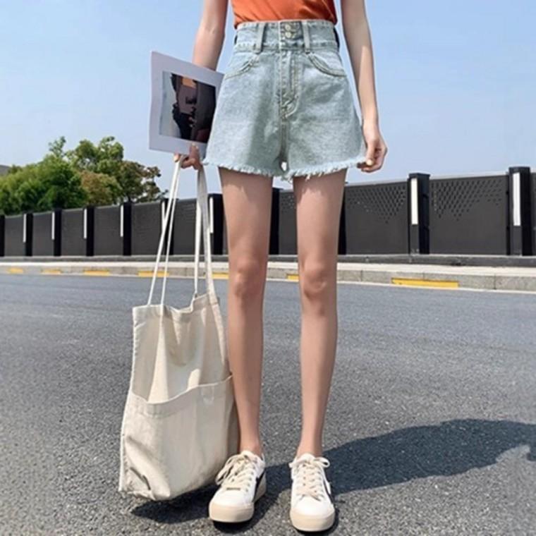 여성반바지 여름 휴가 면 신상 5부바지 여자핫팬츠