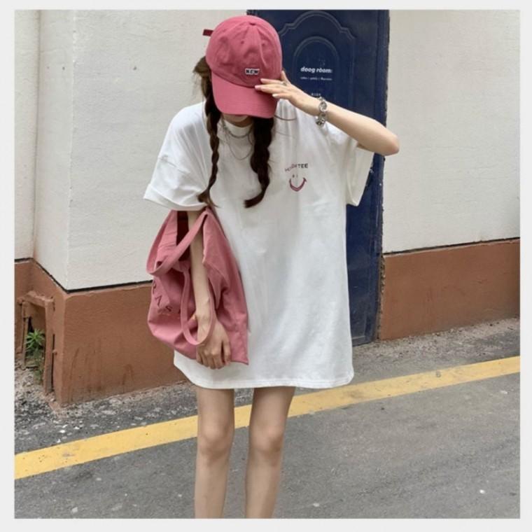 데일리 반팔티 박스티 여성 여리한 레깅스코디 여름