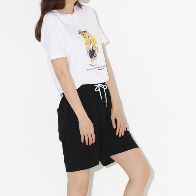 반바지 통기성 시원한 밴딩 린넨 바지 여름 여성