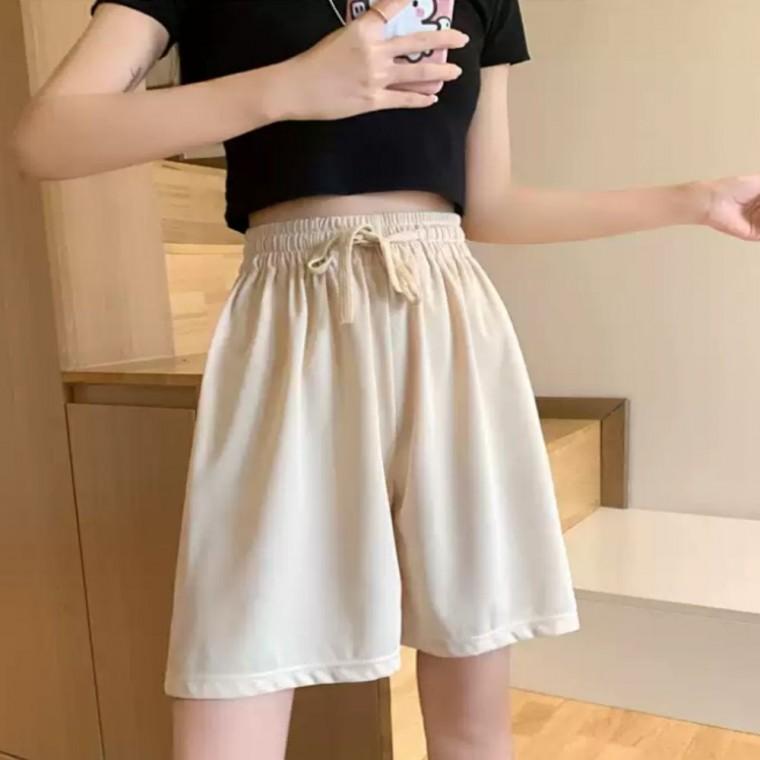 않는 쿨링 여름 밴딩 반바지 반바지 여자 들러붙지