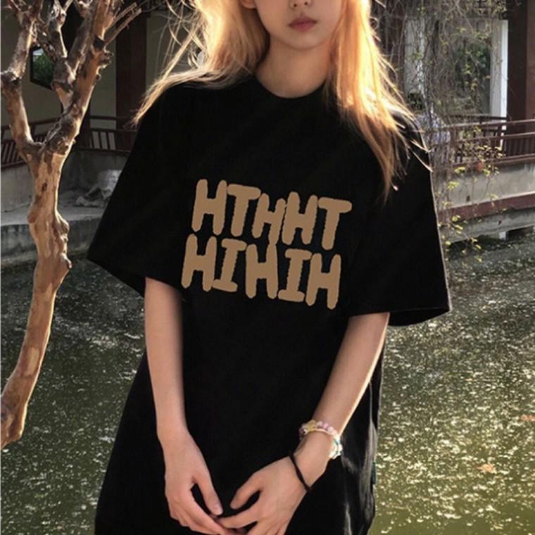 반팔티셔츠 편한 루즈핏 여름 여자 레터링 데일리