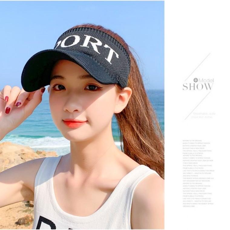 밴딩 여성 스포츠 썬 캡 멀티 여성 테니스 썬 캡