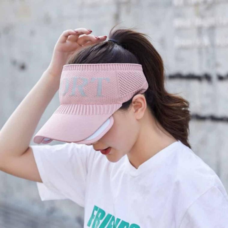 여성용 여스포츠 썬캡 여자썬캡모자 햇빛차단모자