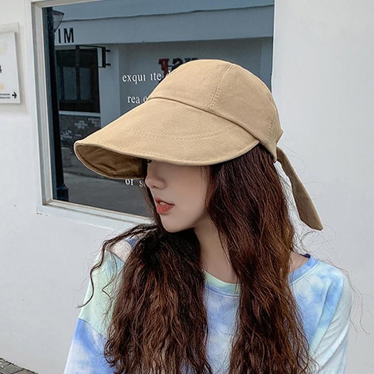 패션 스타일 바캉스 비치모자 선캡 썬바이져 썬캡