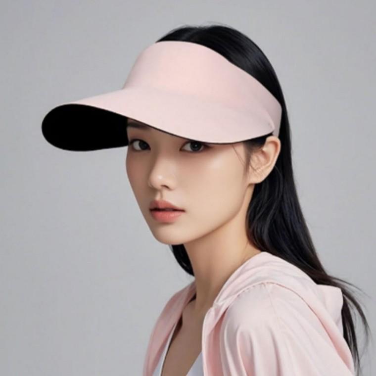 남여공용 썬캡 심리스 돌돌이 무봉제 버킷햇 선캡 모자