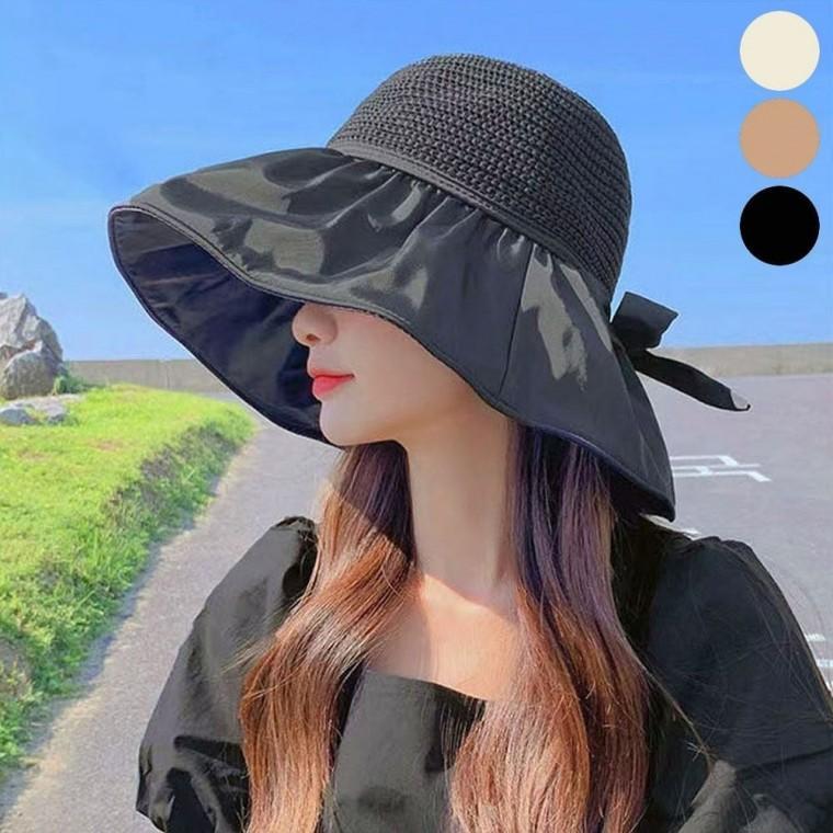 버킷햇 휴양지 바캉스 모자 선캡 썬캡 넓은 비치 챙