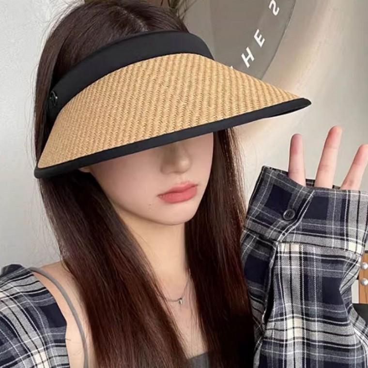 라탄 썸머햇 햇빛가리개 선캡 모자 썬캡 밀짚햇