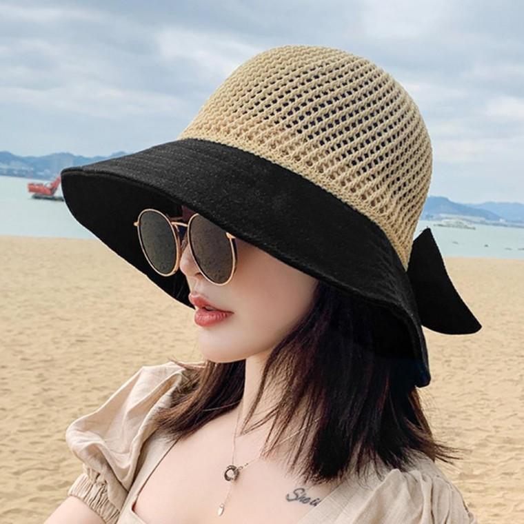 여름모자 여성선캡 썬캡 스타일 해변모자 자외서차단