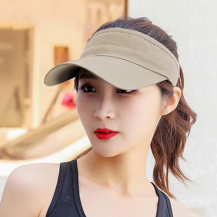 쿨링 메쉬 스포츠 썬캡(베이지)
