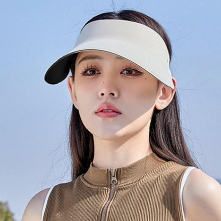 best 딥그레이 초경량 와이드 썬캡 골프 등산용 햇빛가리개 모자