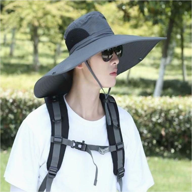 여름 물놀이 썬캡 자외선차단 남자 챙모자 바캉스