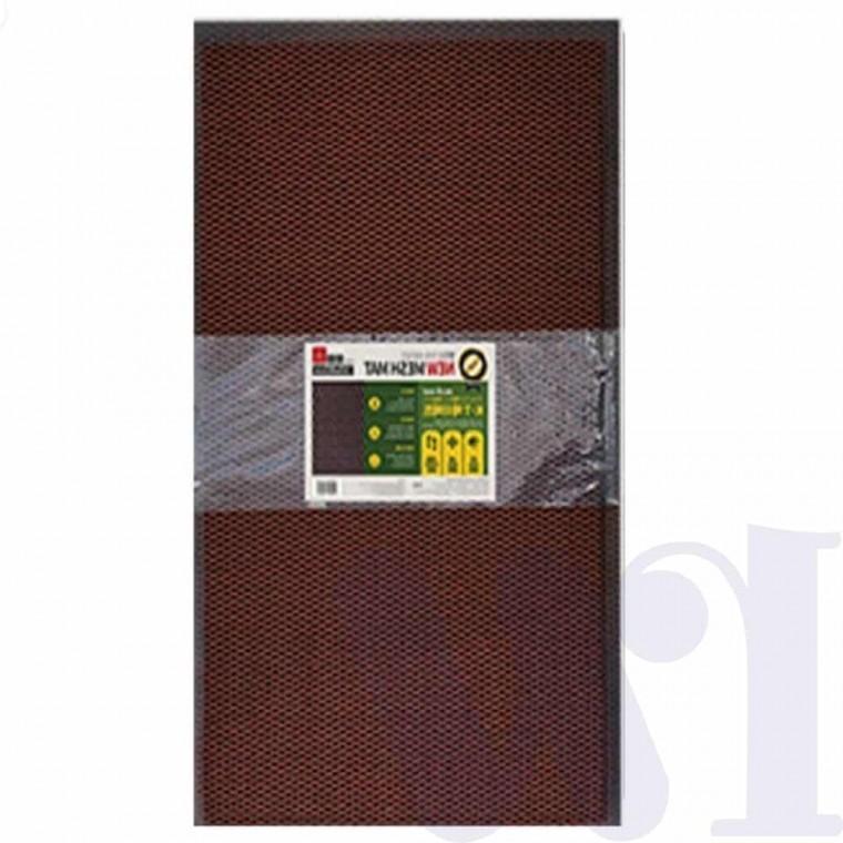 메쉬 매트 60x90cm 중형 오렌지 도어매트 출입문매트 업소용발판 사무실발매트 신발매트