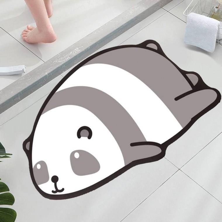 판다 소프트 규조토 발매트 욕실 욕실발 주방 빨아쓰는 싱크 대발 화장실발 미끄럼 방지