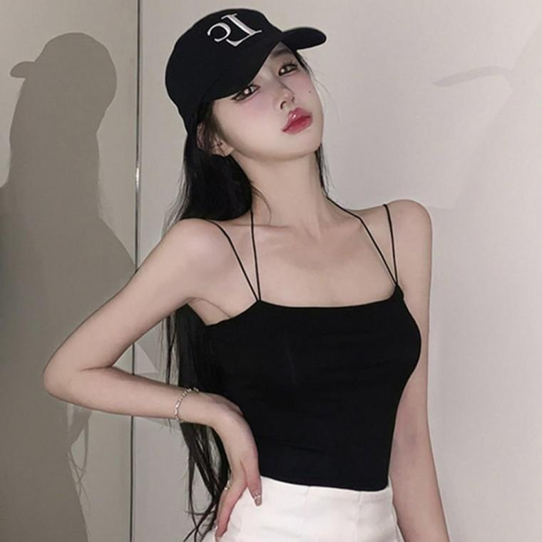 신상 여성적인 민소매탑 기본나시 여름나시 나시티