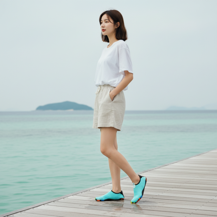 계곡 바다 여행용 샌들 남녀공용 여름 갯벌 체험 신발 워터슈즈