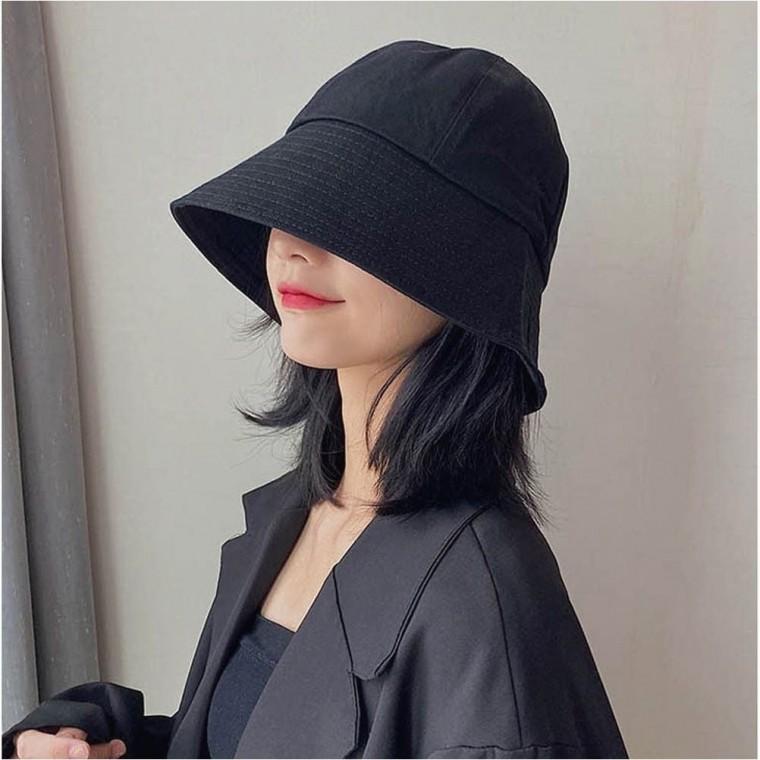 여자 얼굴소멸 버킷햇 벙거지모자 쌩얼가림용 봄여름