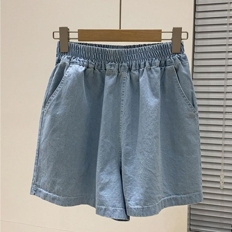 데일리 5색 여성 면반바지 편한 여름반바지 허리밴딩