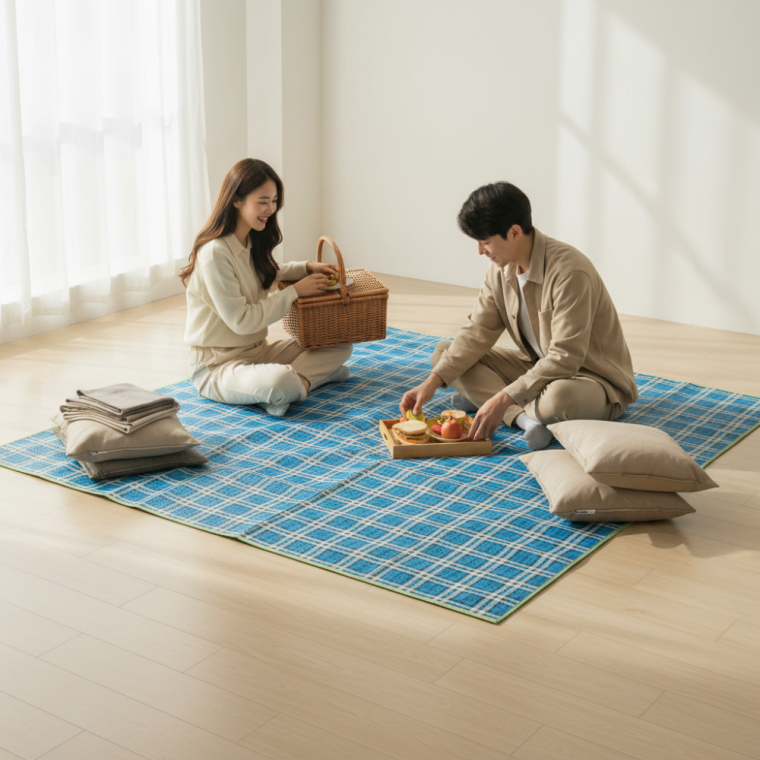 초대형 10-12인용 야외용 그라운드시트 방수 돗자리 캠핑 매트
