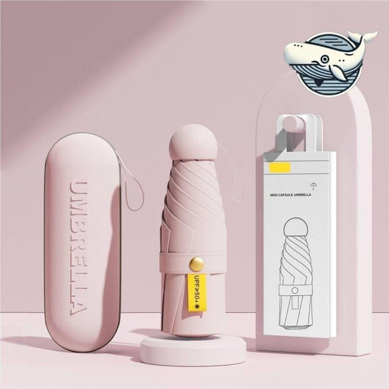 휴대용 경량 접이식 우산 차단 미니 바람막이 접이식 우양산 자동 예쁜 가벼운 우산 귀여운 경량 튼튼한