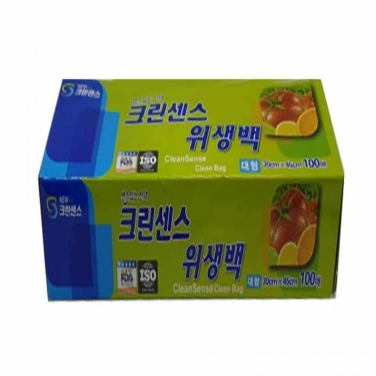 뽑아쓰는 비닐백 대형 100매 휴대용비닐봉투 위생봉지 비닐팩 일회용비닐봉투 1회용비닐