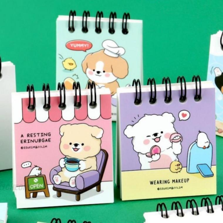 미니수첩 40개 대용량 세트 캐릭터 디자인 휴대용 수첩 학원 단체 선물