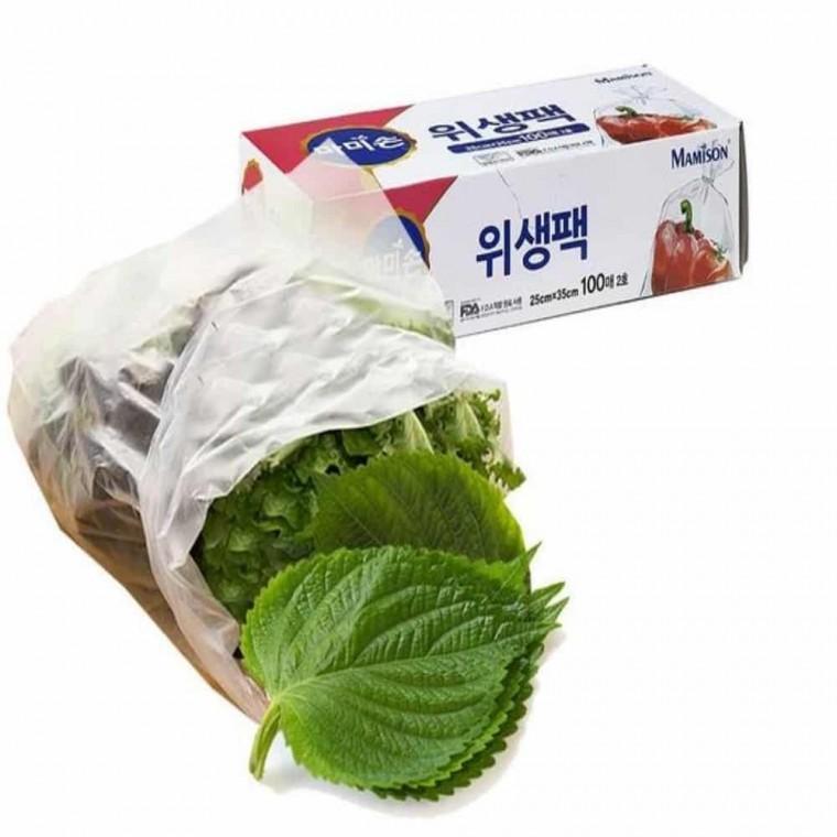 일회용 비닐봉투 100매 25x35 일회용비닐 일회용위생팩 위생비닐 휴대용위생백 일회용비닐봉투