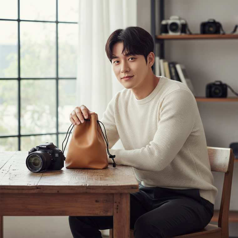 카메라 파우치 가방 인서트 방진 보관 속가방 주머니
