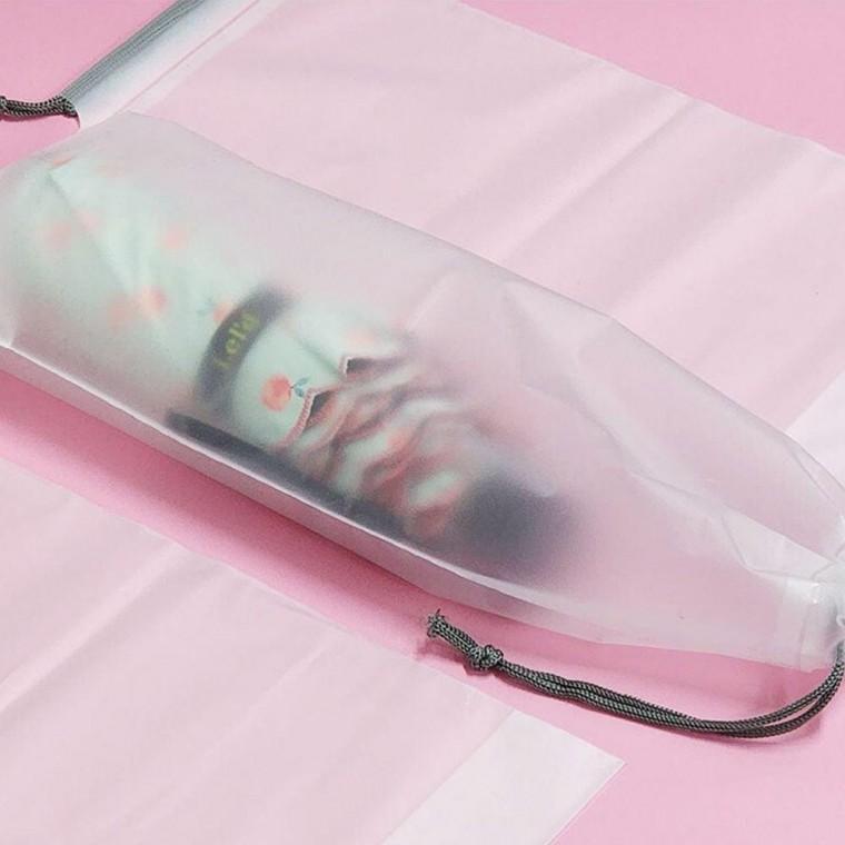 우산 가방 PVC 투명 우산파우치 커버 보관 우산 봉투 가방 비닐