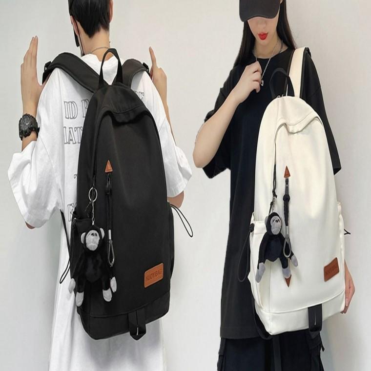 남녀공용 학생 캐주얼 여행용 가방 백팩 가방 데일리