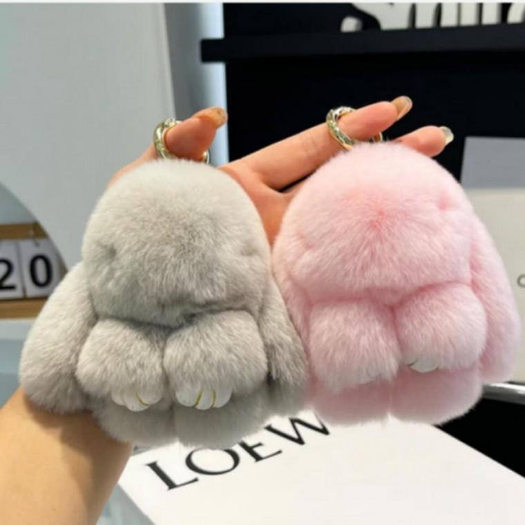 토끼 인형 키링 키홀더 가방고리 열쇠고리 귀여운 가방 악세서리 10cm