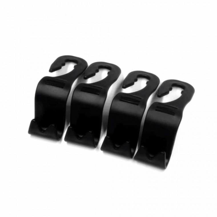 헤드레스트 가방 걸이 4P 차량정리 자동차가방걸이 차량용후크 자동차걸이 차량걸이 차량옷걸이 차량용옷걸