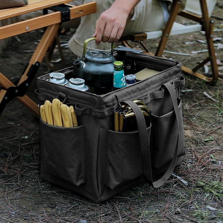 유틸리티 폴딩 캠핑가방 캠핑용품가방 블랙