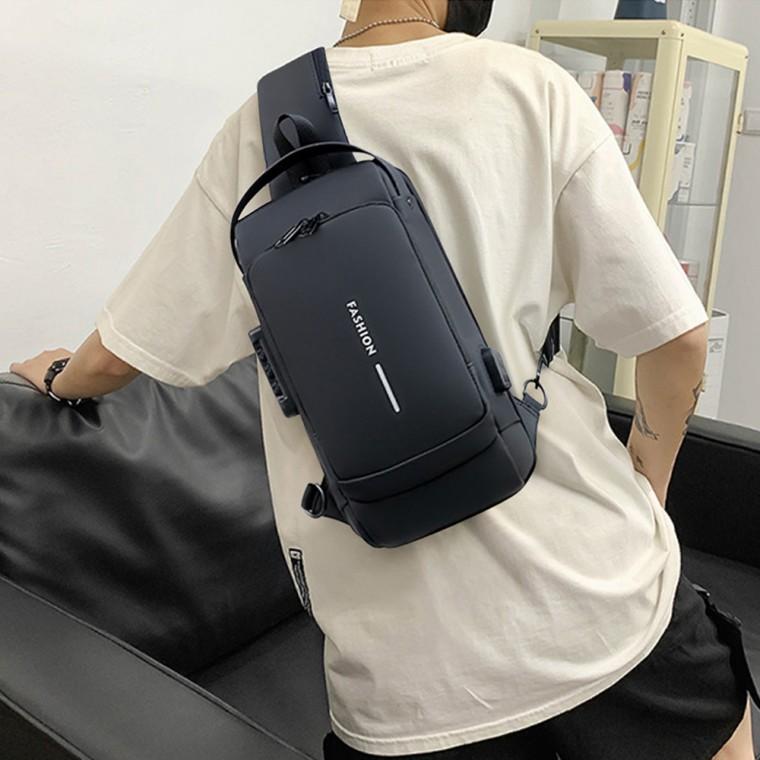 FT7544 심플가방 데일리백 방수크로스 캐주얼백 가죽크로스 슬링백