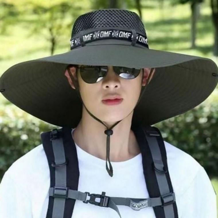 벙거지 메쉬 여행 여름 모자 버킷 접이식 남성