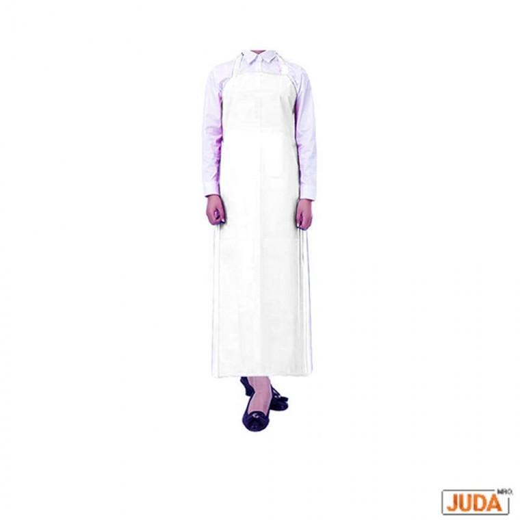목걸이형 주방위생 무광 정육점 앞치마 우레탄 업소용 방수 특대형 급식소 주방앞치마 흰색 조 배식